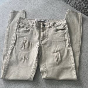 Denim Co Stylish Beige stretch Jeans